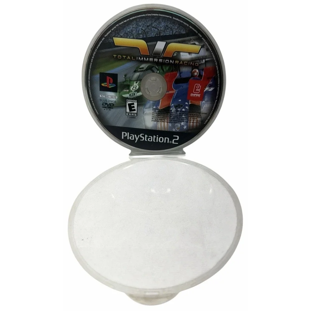 Total‎ Immersion Racing Sony Playstation 2 PS2 Game Disc Only
